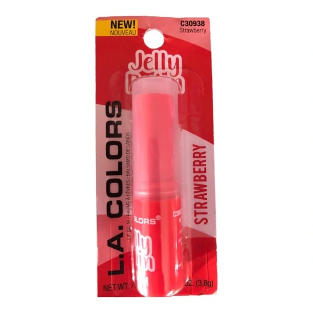 5pk scented jelly lip balms watermelon grape coconut strawberry cherry‎ flavor